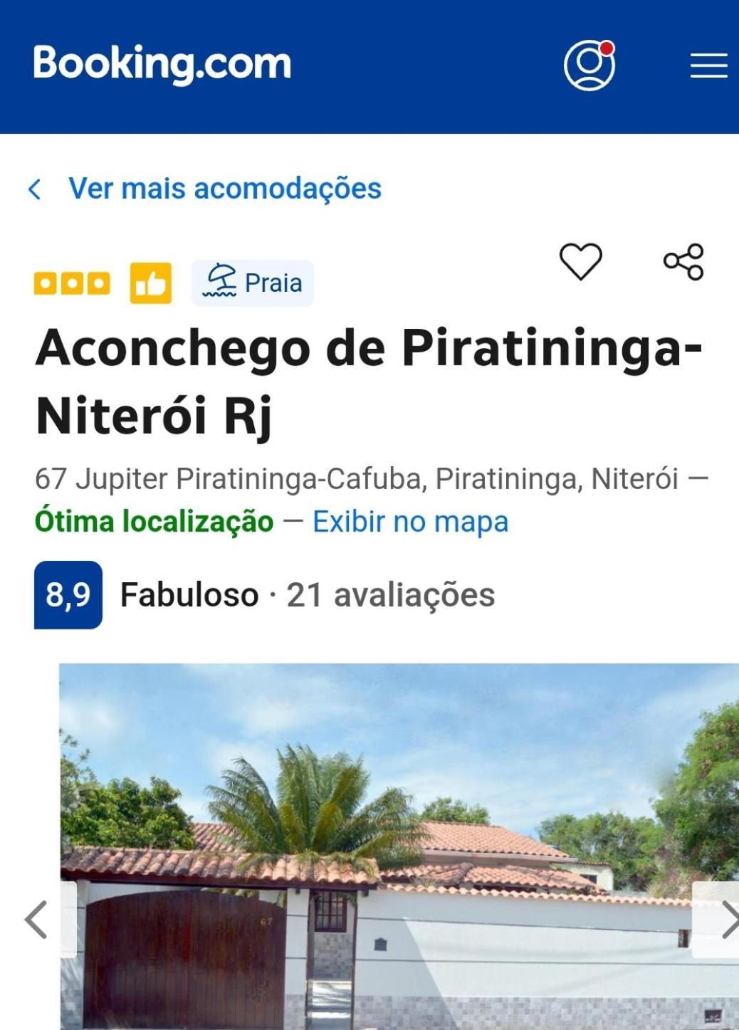 Aconchego De Piratininga-Niteroi Rj Villa Exteriör bild